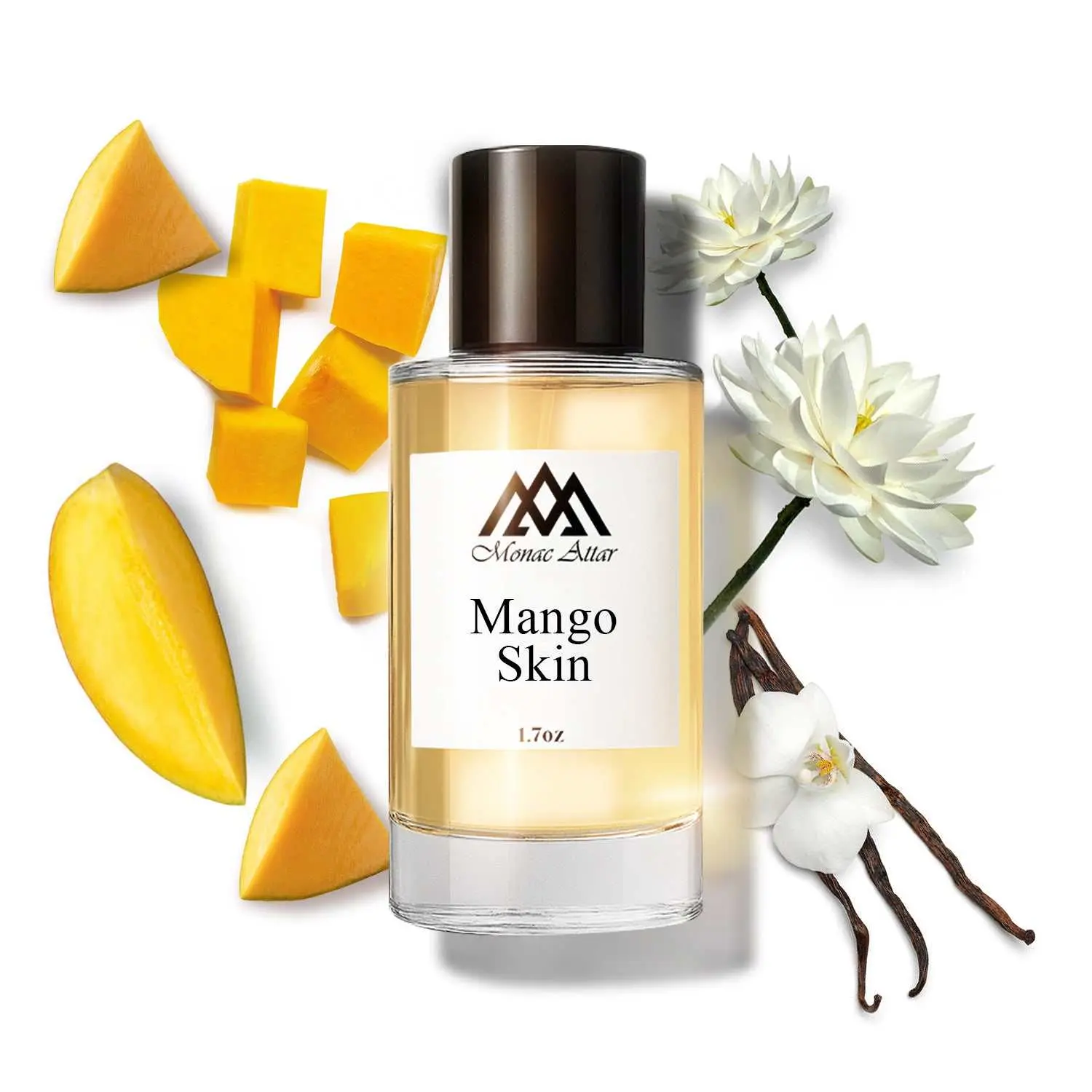 Mango Skin Inspired By Mango Skin, Eau De Parfum, 1.7oz/50ml, Unisex, Long Lasting Fragrance, Luxury Made Affordable