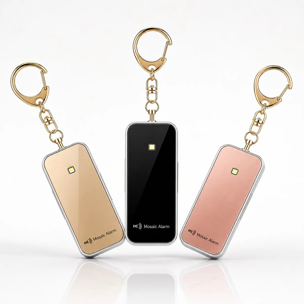 Personal Safety Alarm Keychain | 130dB Loud Siren Emergency Strobe Light, Pull‑to‑Activate Security Device, Water‑Resistant, Batteries Included for Women Kids Jogging Walking Outdoor