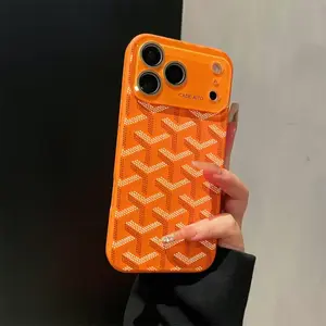 Y-Letter Monogram Pattern Phone Case – A Stylish, Functional Design Combining Premium Durability, Scratch-Resistant Protection, and a Pocket-Friendly Profile for iPhone 17 16 15 14 13 12
