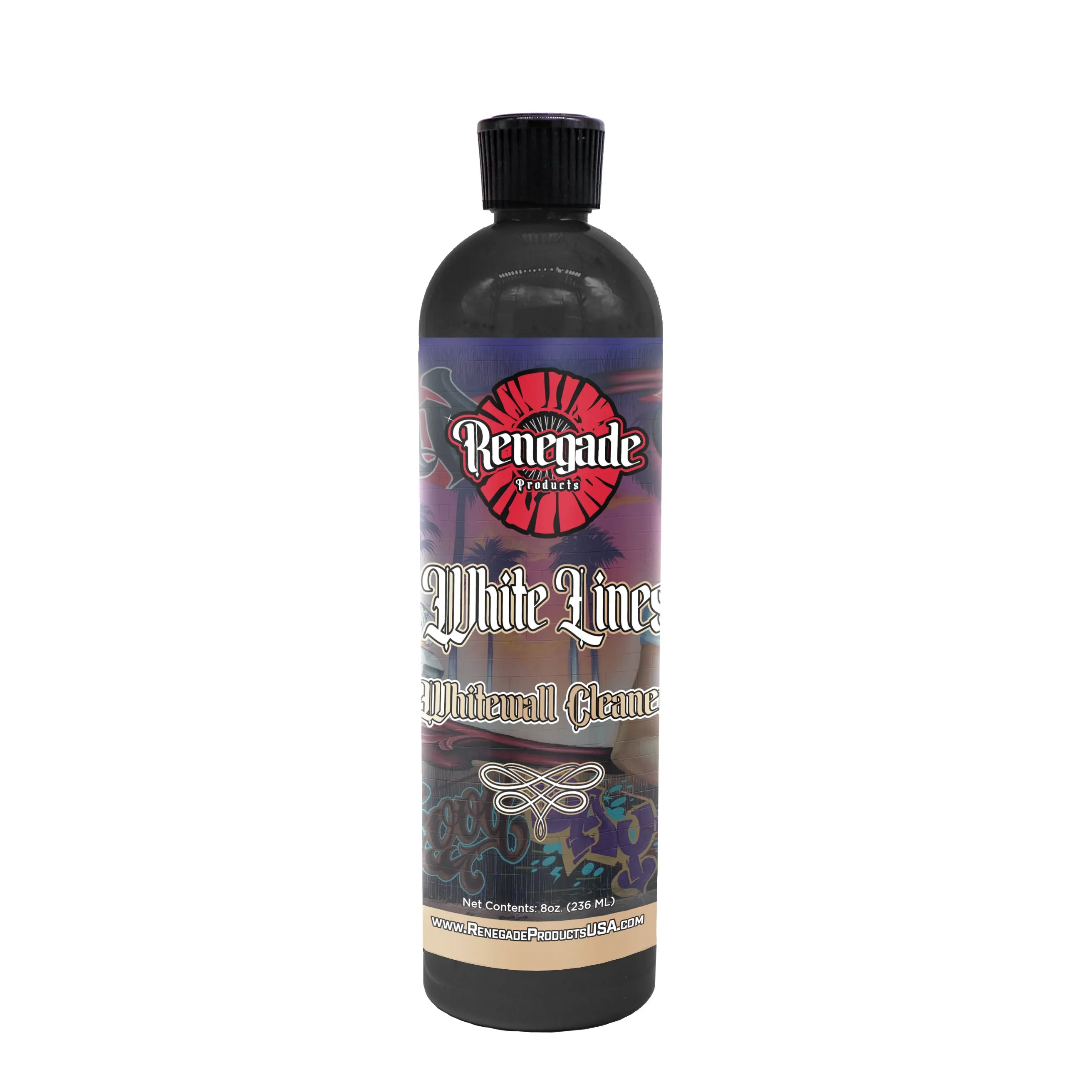 Renegade Products | White Lines Whitewall Tire Cleaner 8oz – Removes Scuffs, Stains & Road Grime from Classic Whitewalls Renegade Products | White Lines Whitewall Tire Cleaner 8oz – Removes Scuffs, Stains & Road Grime from Classic Whitewalls