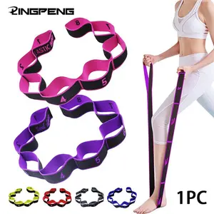 8-Section Elastic Stretch Band, Precision Shoulder & Back Shaper, Yoga stretching rope, Ideal for Pilates, Fitness, Yoga, Durable Workout Accessory