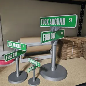 FAFO street sign- GIANt