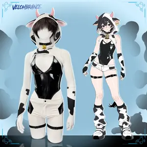 Velombrance From Koruraclub Cow Bodysuit (7-Piece Set） AS42