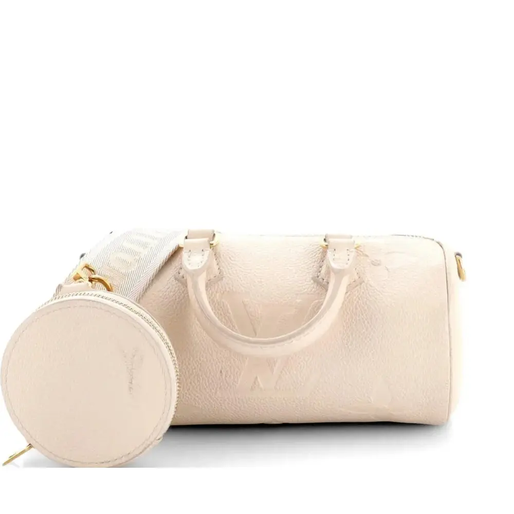 Pre-owned Louis Vuitton Leather Crossbody Bags Papillon Monogram Empreinte Giant BB Z00105 Yongzhen