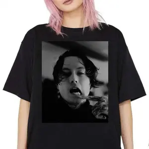 Vintage Inspired Metalcore Frontman Graphic T-Shirt Retro Alternative Rock Band Unisex Cotton Tee Streetwear Gift for Music Fans, All-Day Comfort, Zero Compromise, Easy Care, Machine Wash Safe