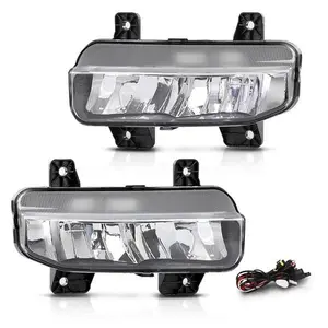 Fit For 2019-2022 Ram 1500 2500 3500 LED Fog Lights Driving Lamps Left+Right