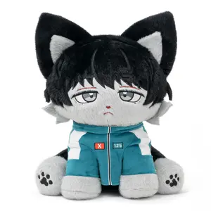 PLUSHSHOP 17in Cuddly Stuffed Animal, Soft Stuffed Doll with Soft Fabric & Whimsical Look, 125meow Plushie [CLEARANCE]