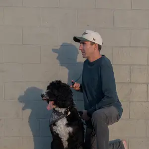 The Good Boys Hat | Hunter Green Cotton Snapback with Minimal Embroidery & Structured Front for Dog Lovers