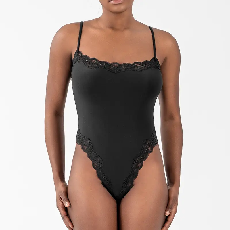 Women's Sexy Backless Lace Bodysuit - Sleeveless Summer Essential fits right Womenswear Tops