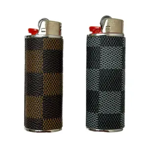 Metal lighter case cover holder Bic J6 standard size