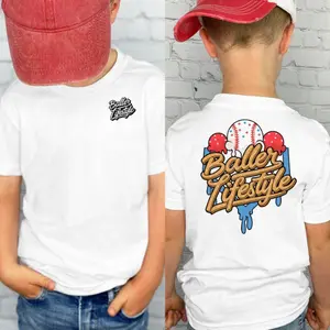 Youth and Adult Baseball Ice Cream Drip shirt , Boys baseball gifts, baseball t-shirts, custom sports clothing, baseball team gifts, youth sports shirts, baseball drip, Game Day, Trending tee, kids clothing, Family shirt, summer outfit, gift for son