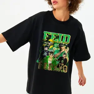 Personalize Feid Ferxxo Vintage look Shirt,Hiphop Reggaeton Rapper Singer Homage Graphic Unisex T-Shirt, Gift For Her, Gift For Him