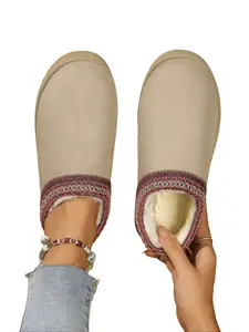 Women's Tasman Slippers, Comfortable and Cozy, Fuzzy Warm Slippers, Soft Suede Upper and Warm Leather Lining, Indoor & Outdoor Fashion Shoes, Gifts For Women