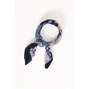Eilish Scarf - Blue Multi Eilish Scarf - Blue Multi