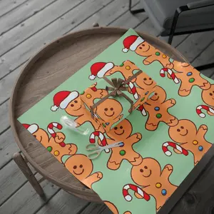 Gingerbread Friends Wrapping Paper