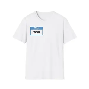 My Name is Jeff Unisex Softstyle T-Shirt Casual Classic