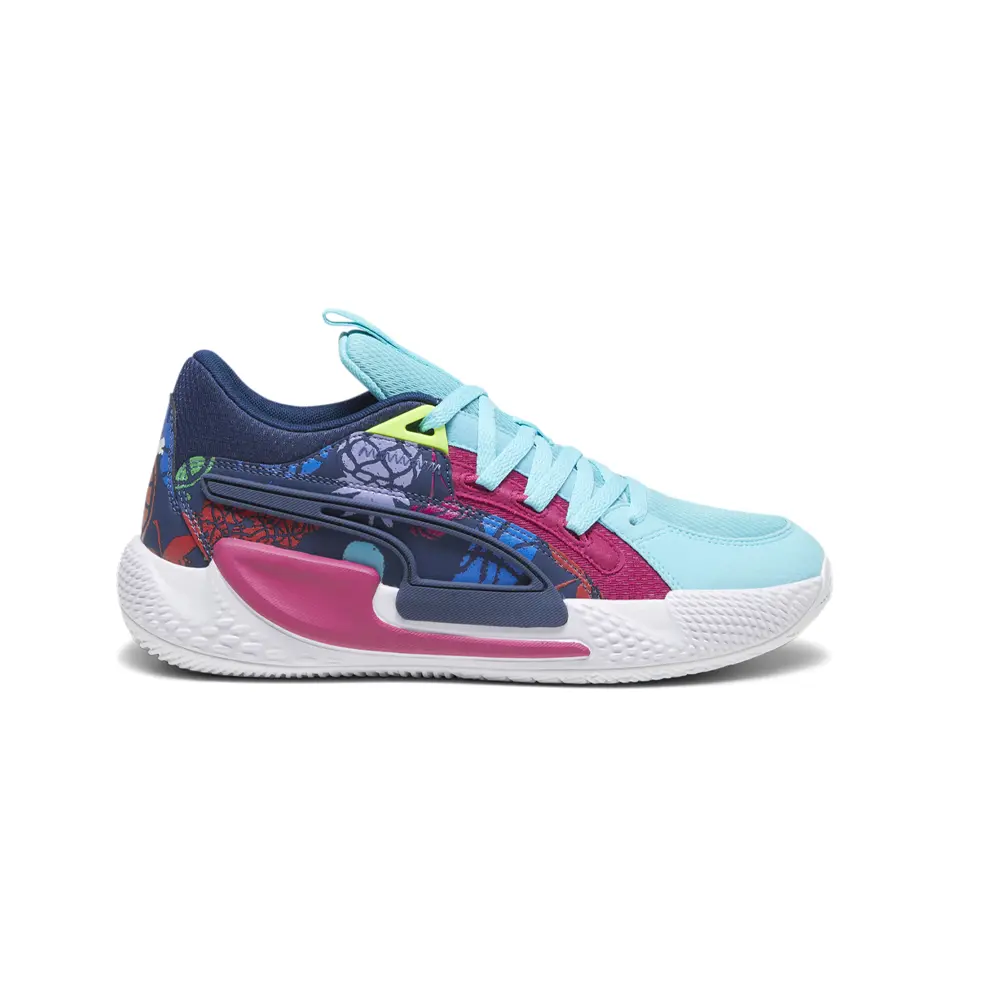 PUMA Mens Court Rider Chaos Fresh Basketball Sneakers Shoes - Blue