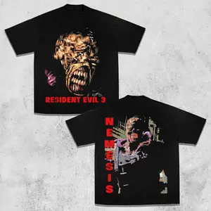 Resident Evil 3 - Nemesis Shirt Premium Cotton, Call Of Duty Fans, RPG Game Graphic Shirt, Streetwear Shirt Unisex Oversize Gift for RPG Game Lovers