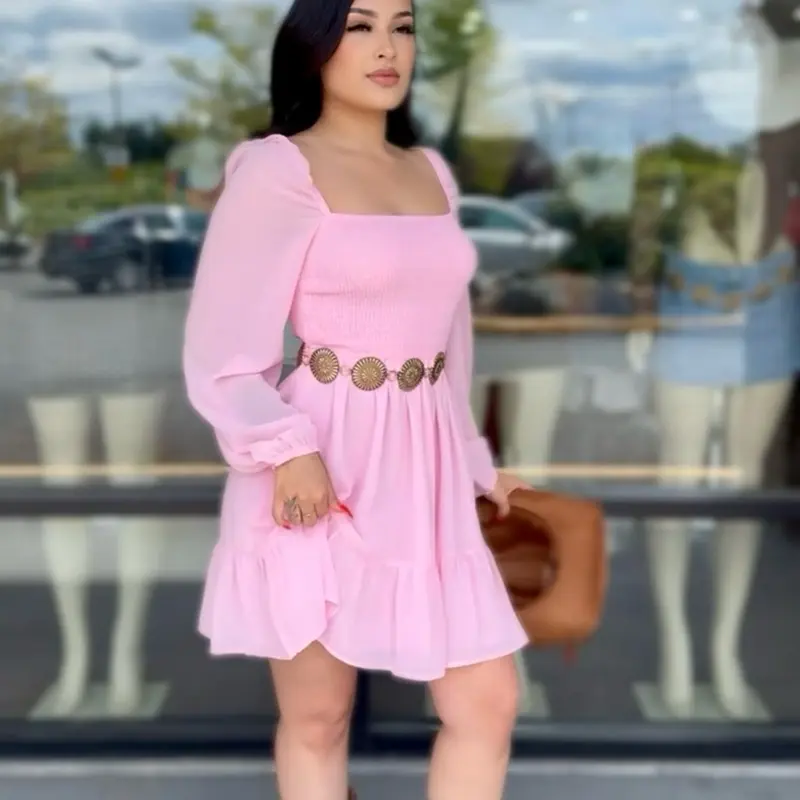 becky ruffle dress - TikTok Shop