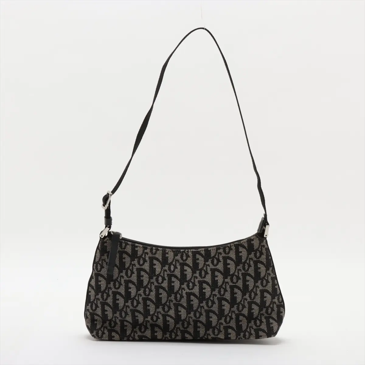 Pre-owned Dior 1 Shoulder Bags Christian Diorissimo Pochette in Black