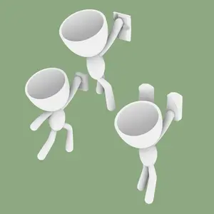 Hikers Trio 3D printed planters