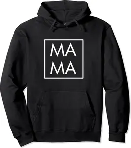 Mama Modern Boxed Square Mom, Matching Dada Family Gift Pullover Hoodie - Rubencordov Shop 78B07TVYF4KS