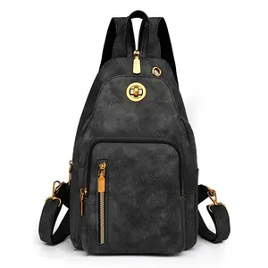 Crossbody Bags for Women, Sling Bag for Men, Small Hiking Backpack Anti Theft Lightweight for Outdoors Travel