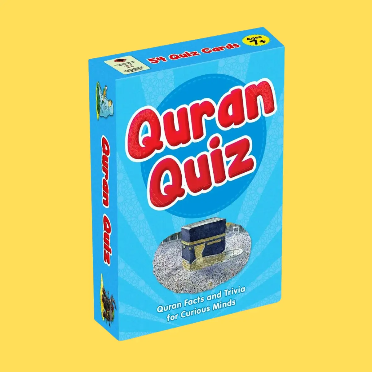 Quran Quiz Card Set by Saniyasnain Khan - Question Card Game, Quiz Format Keeps Learning Lively (Religion & Philosophy, Humanities & Social Sciences Book)