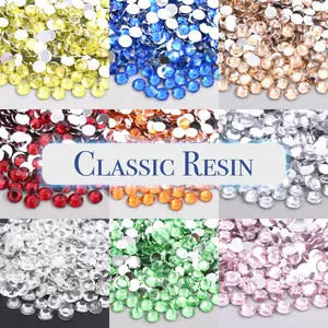 Mix Size Silverback Classic Resin Rhinestones
