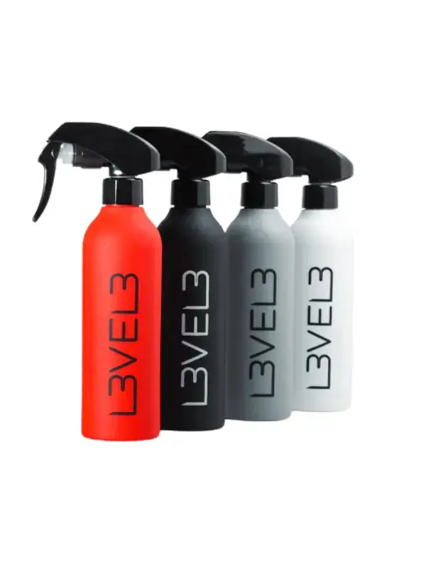 L3VEL3 Rubberized Spray Bottle Assorted Colors