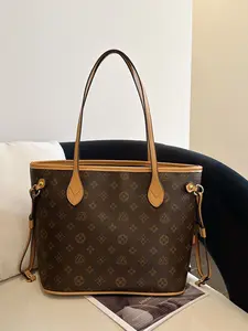 Large Capacity Floral Pattern Tote Bag for Women, New 2026 Design, Handheld Shopping Bag, Single Shoulder Large Bag