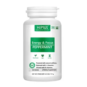 Mints, aspartame-free | Made with xylitol | preworkout Vegan, gluten-free, and keto-friendly | Natural spearmint flavor, Supplement Edible