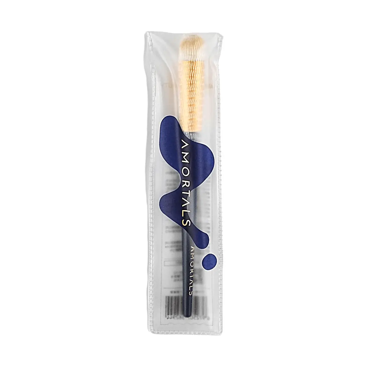 AMORTALS 270 Angled Concealer Brush - Soft Bristles, Precise Blend, Non-Absorbent Makeup Tool for Target Spots, Precision Coverage