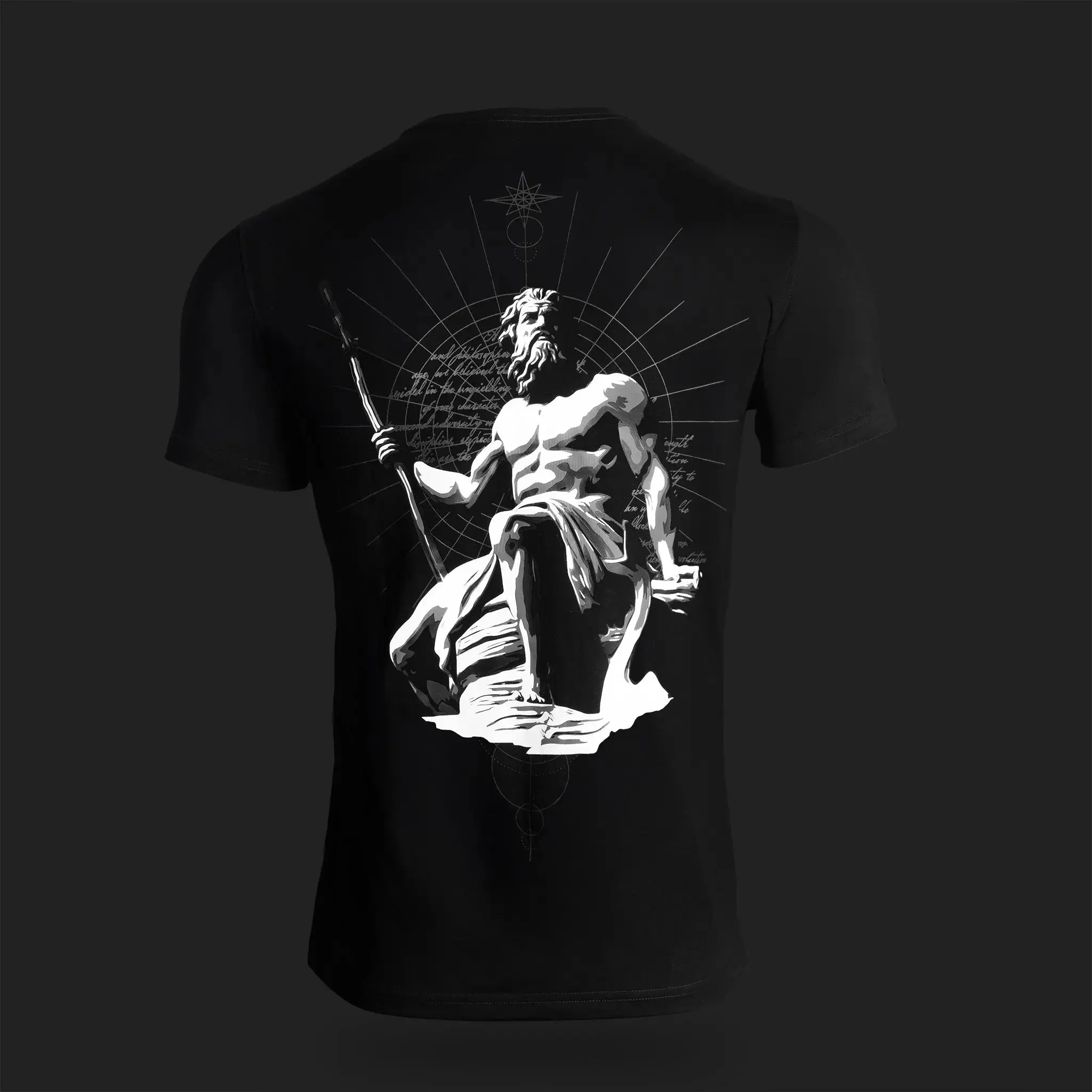 POSEIDON Unisex T-SHIRT, Workout T-Shirt, Gym T-Shirt, Pump Cover, Gift for Him, Fitness Gift, Weightlifting T-Shirt
