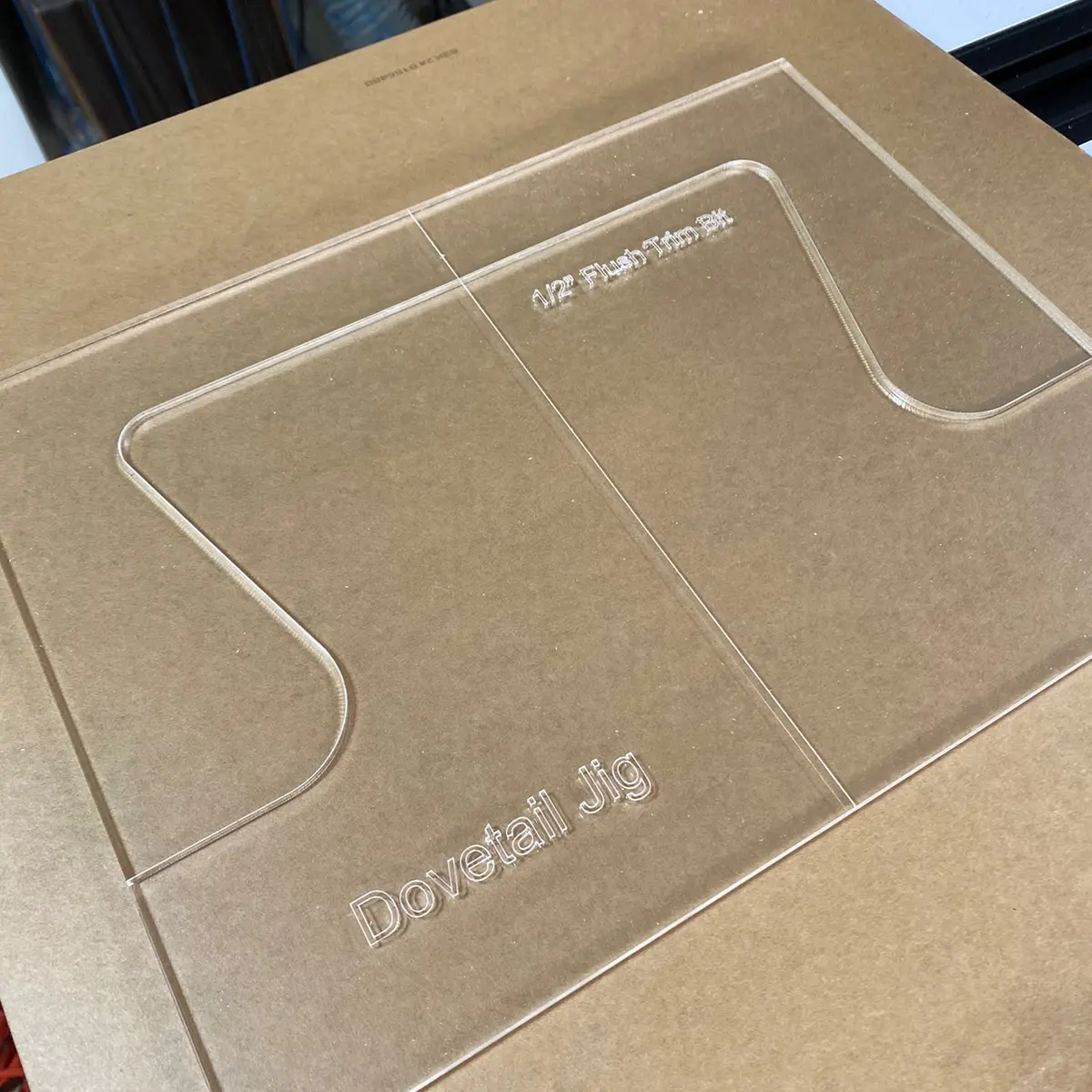 Dovetail Jig Template Dovetail Jig Template