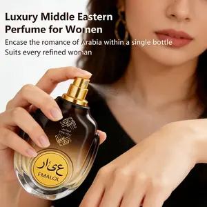 Women's Luxury Middle Eastern Perfume with Floral and Woody Notes (3.4 Oz), High-Quality Fragrance, Long-Lasting Scent, Perfect for Daily Use and Dates, Romance