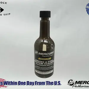 Mercury OEM Quickleen Engine and Fuel System Cleaner 12 oz 92-8M0047931