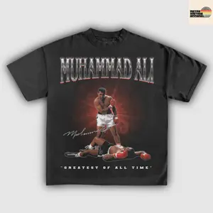 Adults and Youth MUHAMMAD ALI KNOCKOUT Graphic T-Shirt, summer tee, vintage y2k, graphic tees, Bootleg Boxing tshirt, Sport Boxing Fan Tee, mens clothing, youth boys clothing, kids clothing, streetwear