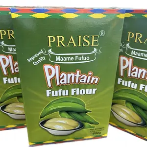 Green plantain flour for fufu