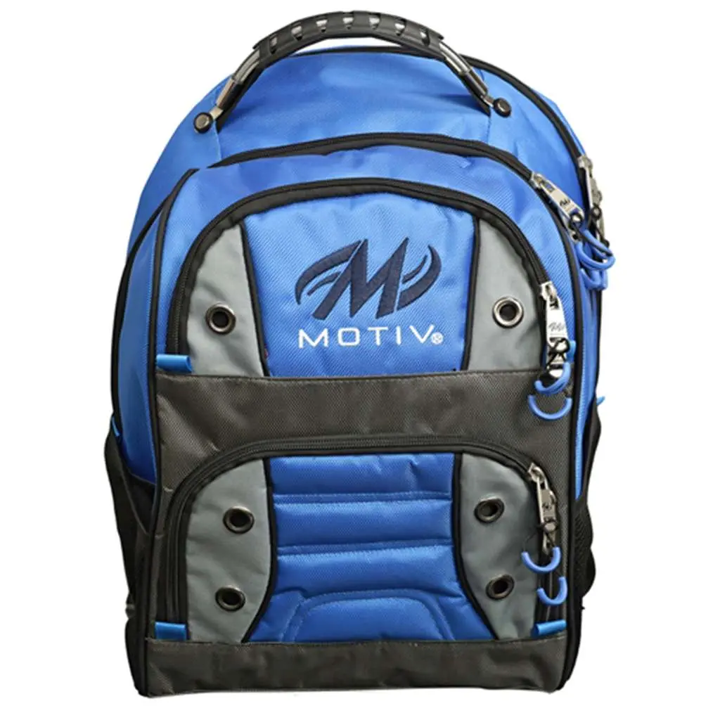 Motiv Intrepid Durable Bowling Backpack - Organized Daypack with Padded Laptop Slot, Mesh Side Compartments, More Room to Store Accessories (Multiple Colors), Durable Backpack, Motiv Intrepid Backpack