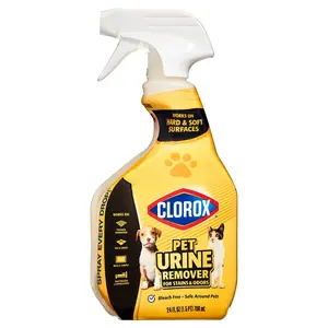 Clorox Pet Carpet Stain Remover for Urine Stains and Odors, 24 fl oz