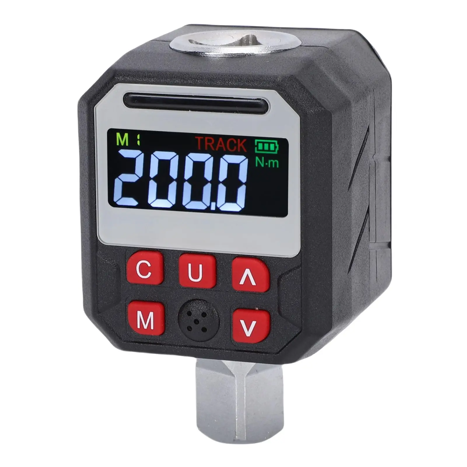 GJANSH 1/2" Digital Torque Adapter Set, 7.4-147.5 Ft.lb/10-200 N.m Digital Torque Wrench Adapter with Buzzer & LED Alert, 1000 Data Storage, 8 Preset Values for Automotive Car Motorcycle Repair