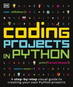 USED Book - Coding Projects in Python by DK (Paperback) - english