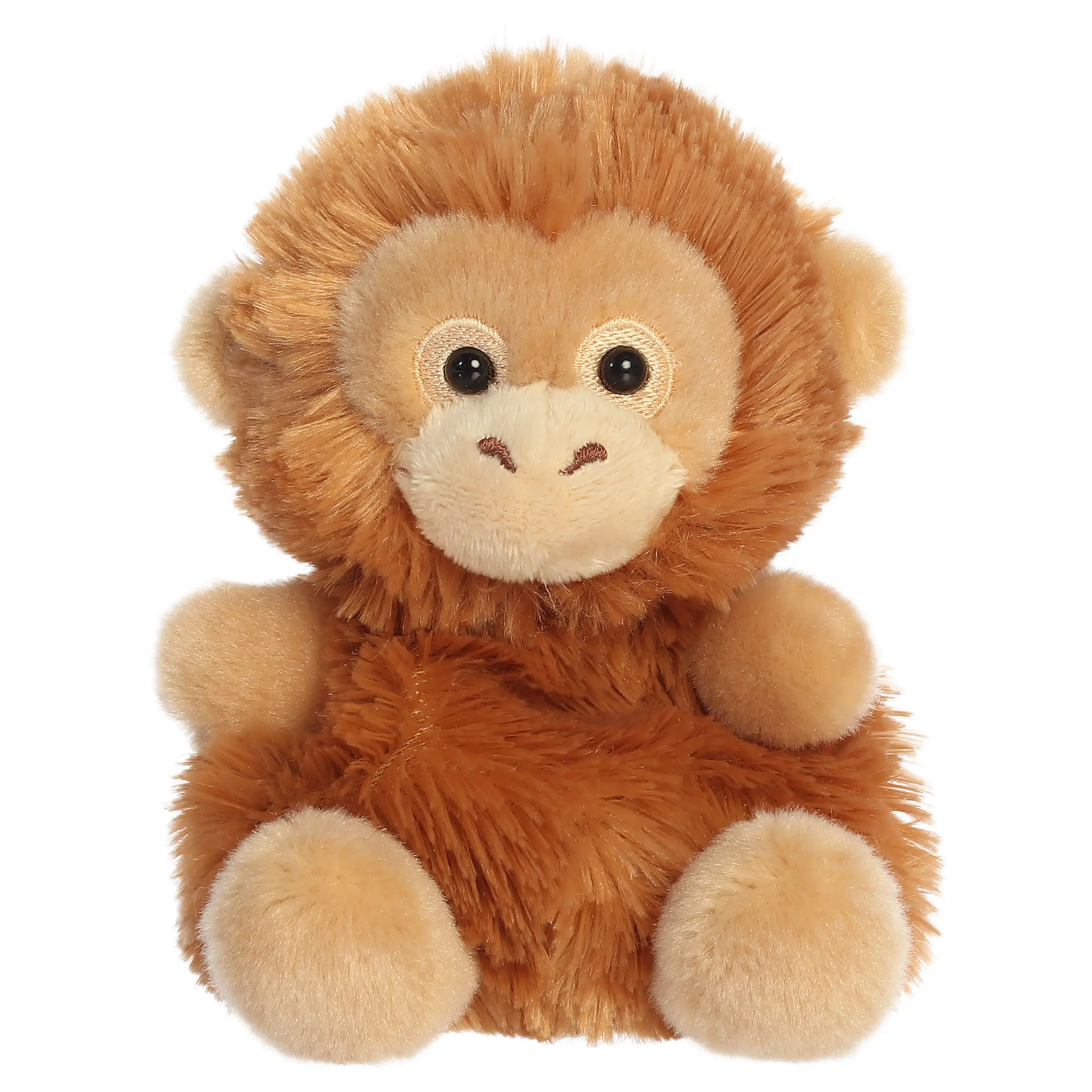 Palm Pals Adorable Karen Orangutan 5 inch Mini Soft Plush Collectable Stuffed Animal