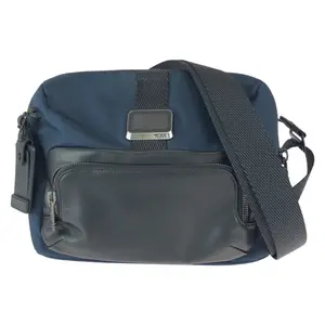 Pre-owned TUMI Nylon Shoulder Bags Alpha Bravo Leather Shoulder Bag