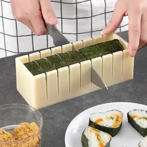 Household Sushi Mold Tool Set, Easy Seaweed Rice Roll & Nori Sushi Maker Kit, Complete All‑in‑One Sushi Making Set Perfect for Home Cooking & DIY Meals