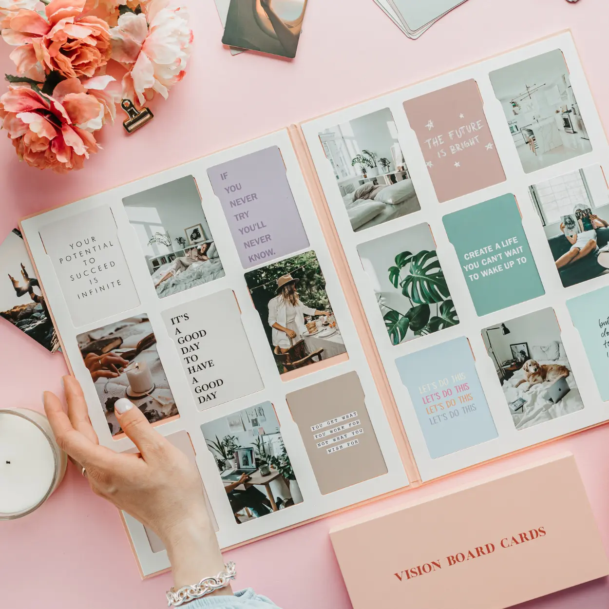 Lamare Vision Board Kit & Supplies – Complete 2025 Dream & Manifestation Kit