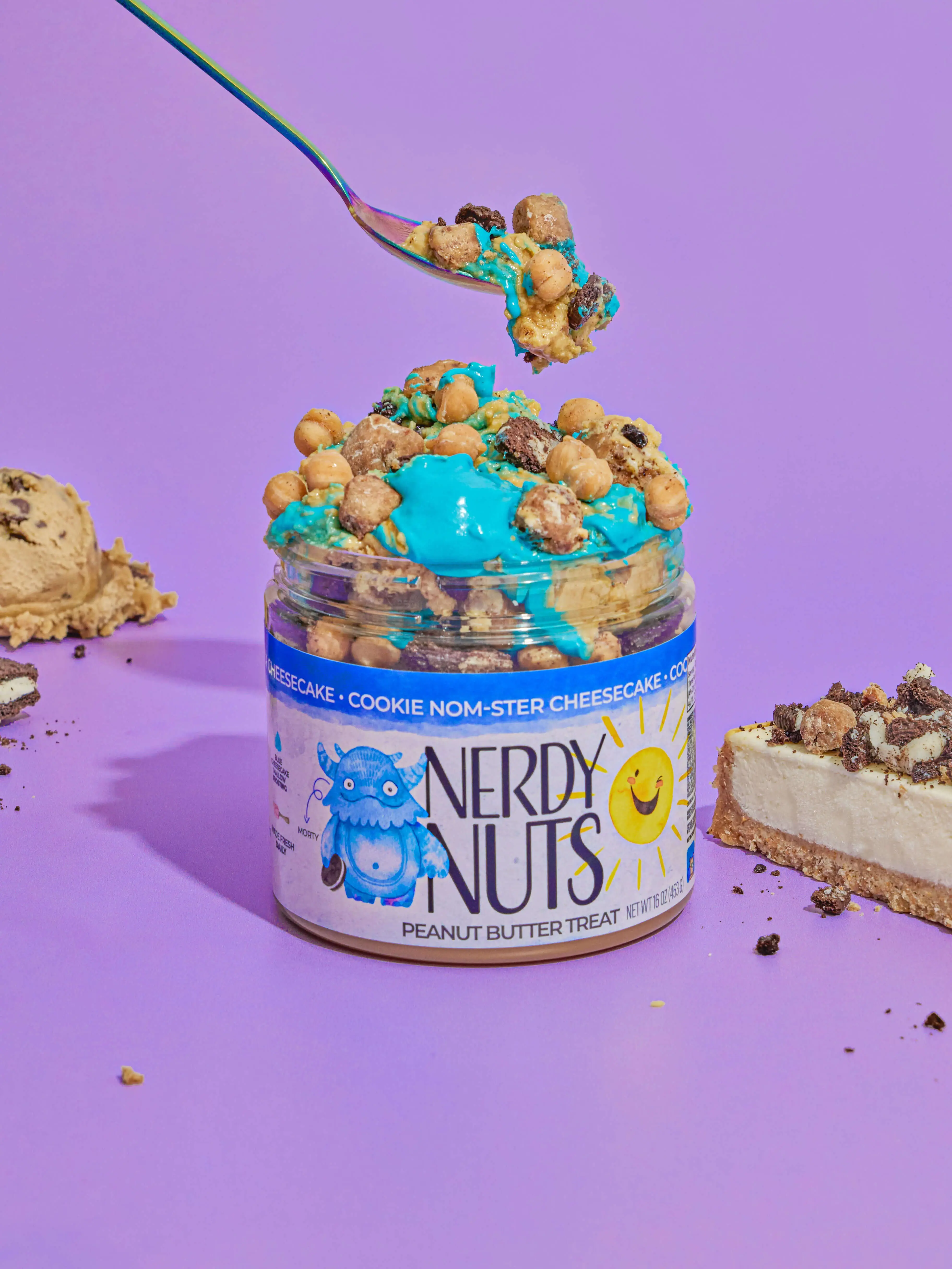 Cookie Nom-ster Cheesecake Peanut Butter Treat
