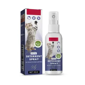 Cat Scratch Deterrent Spray, Anti Scratching Bitter Spray for Furniture Protection, Couch Guard Pet Repellent for Dogs and Cats, 1.7 fl oz (50ml)