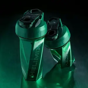 Helimix Monochrome Series Shaker Bottles - No Whisks No Screens No Clumps - Mix your Preworkout and Protein with the most efficient and simple shaker cup on the market - Helimix
